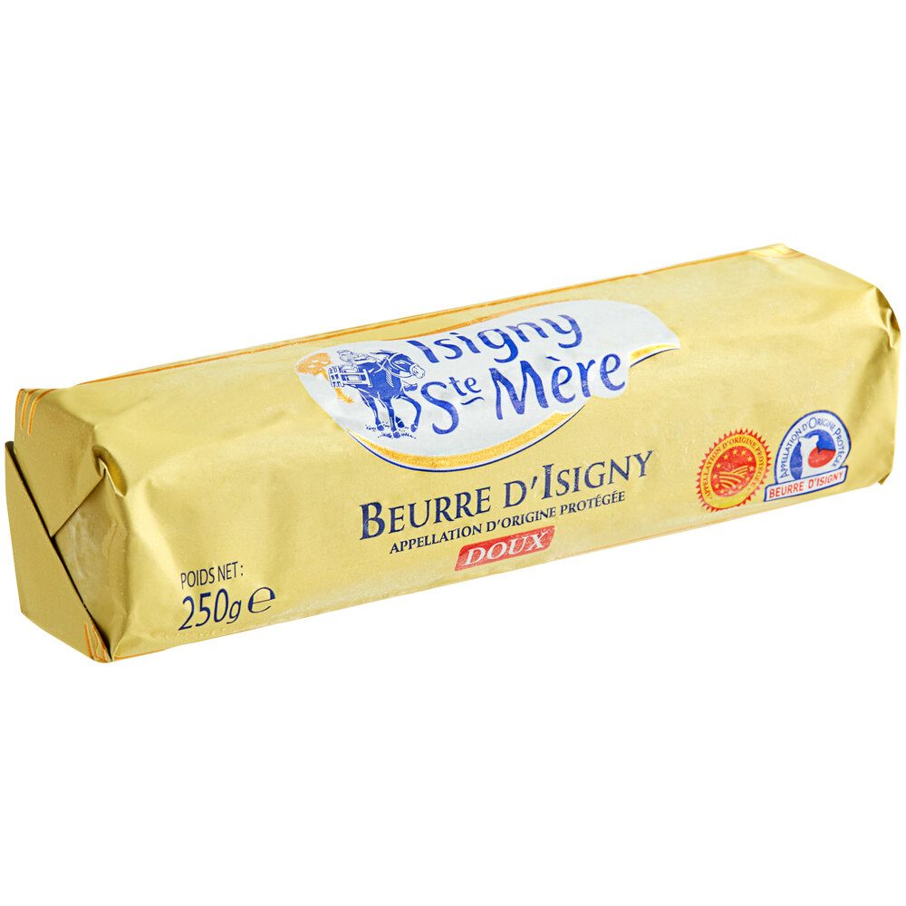 Isigny Ste Mere Butter Roll Unsalted (Doux) 250g